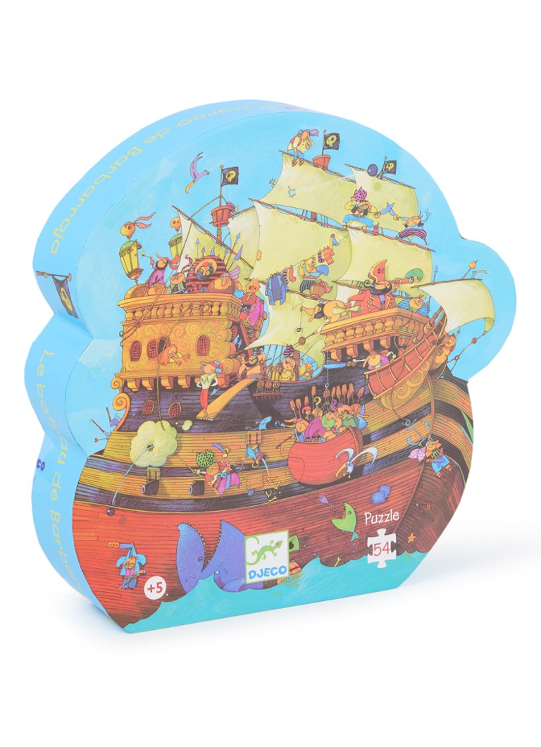 Puzzle-ul navei lui Djeco Barbarossa, 54 de piese