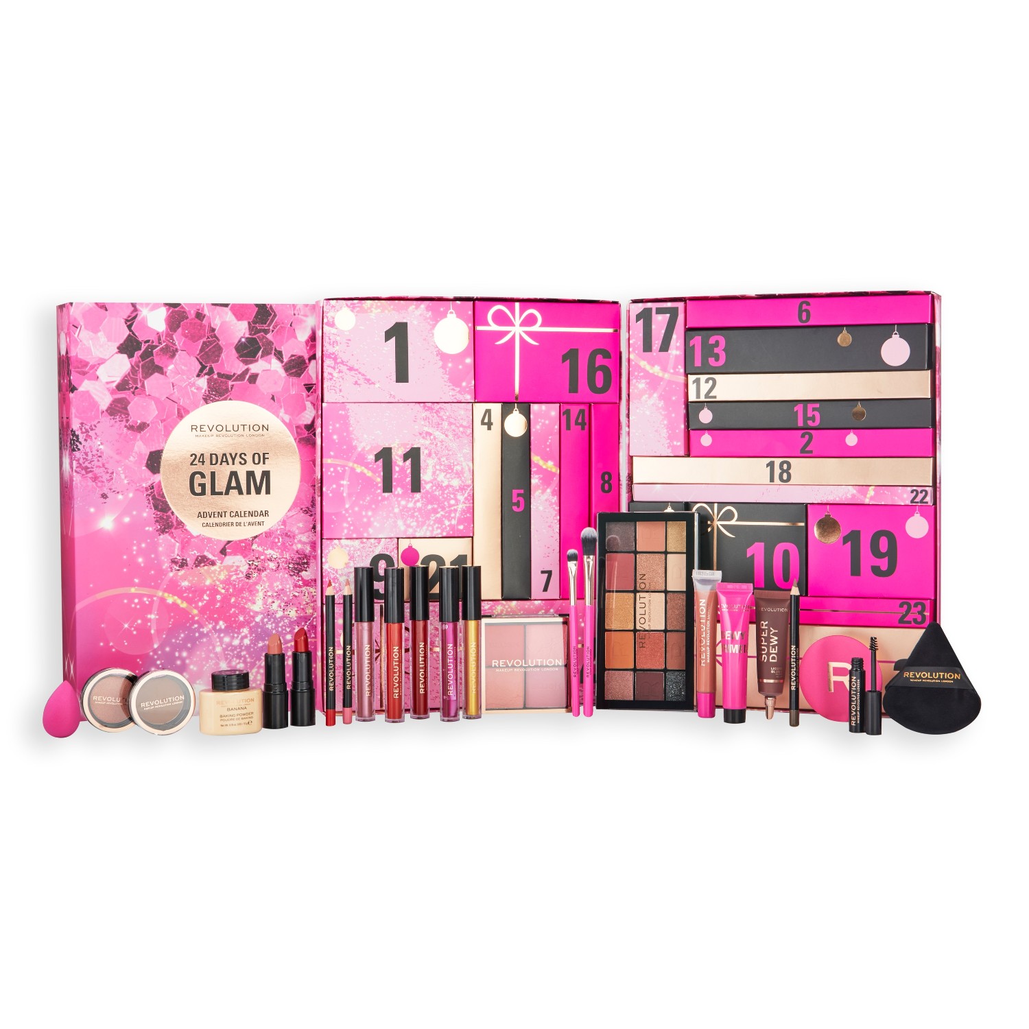 MAKE-UP 24 Days of Glam EU Advent Calendar