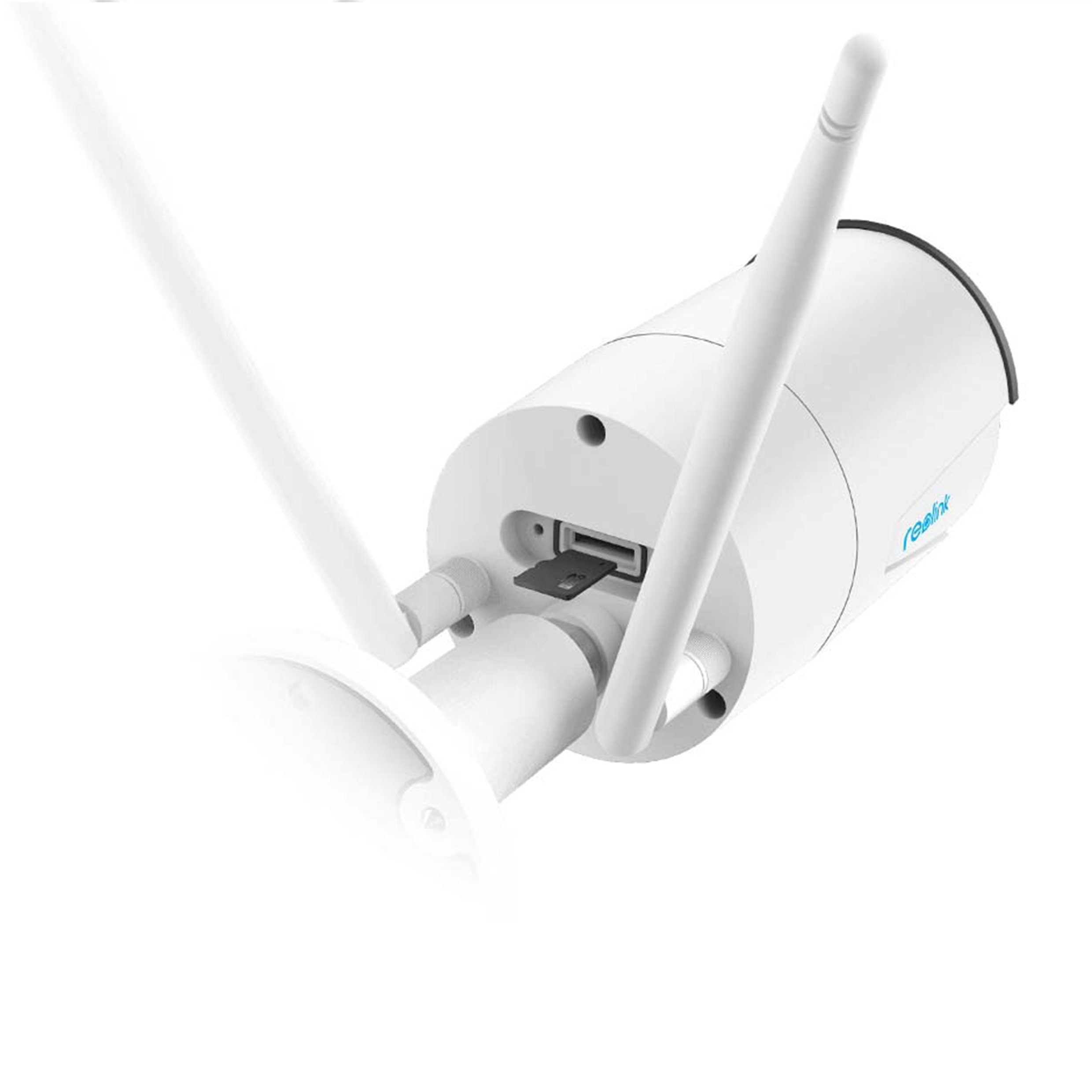 Reolink RLC-510WA 5 MP IP Dualband-WLAN Überwachungskamera (Außenbereich, Innenbereich, Personen- und Autoerkennung, Dualband-WLAN, 5 Megapixel Super HD Auflösung, Wettergeschützt nach IP66, Funktioniert mit Google Assistent, inkl. 64 GB microSD-Kart