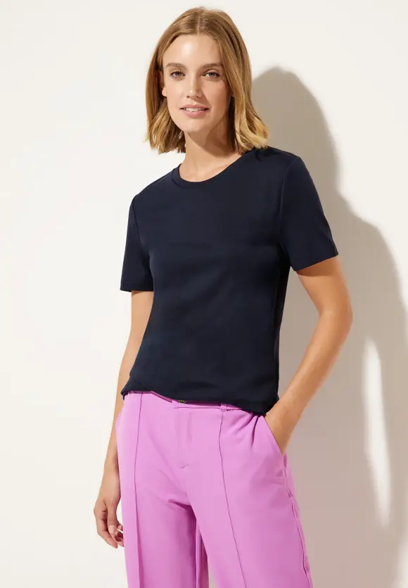Street One Damenshirt mit Rundhals