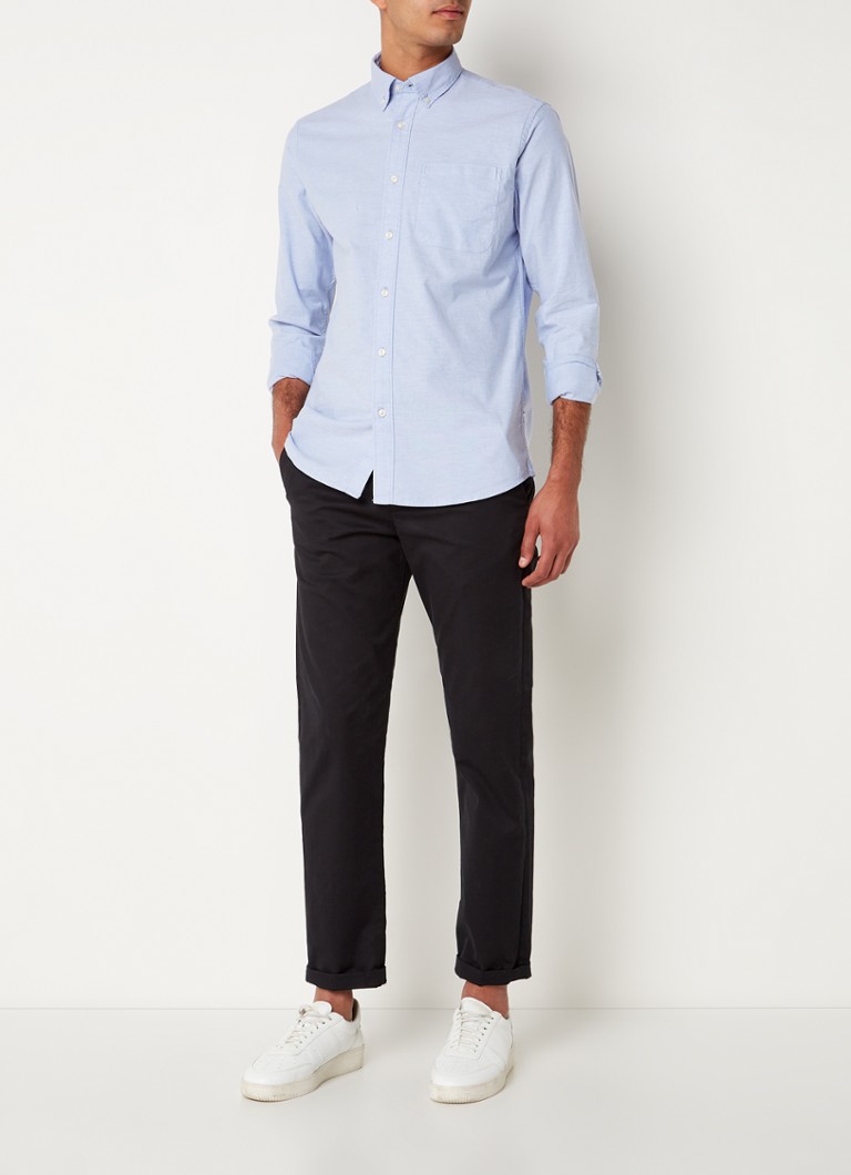 Chemise Selected Homme Regrick coupe classique en coton biologique avec poche poitrine