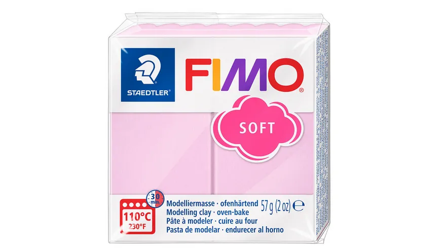 STAEDTLER Modelliermasse FIMO® effect Rose 57 g