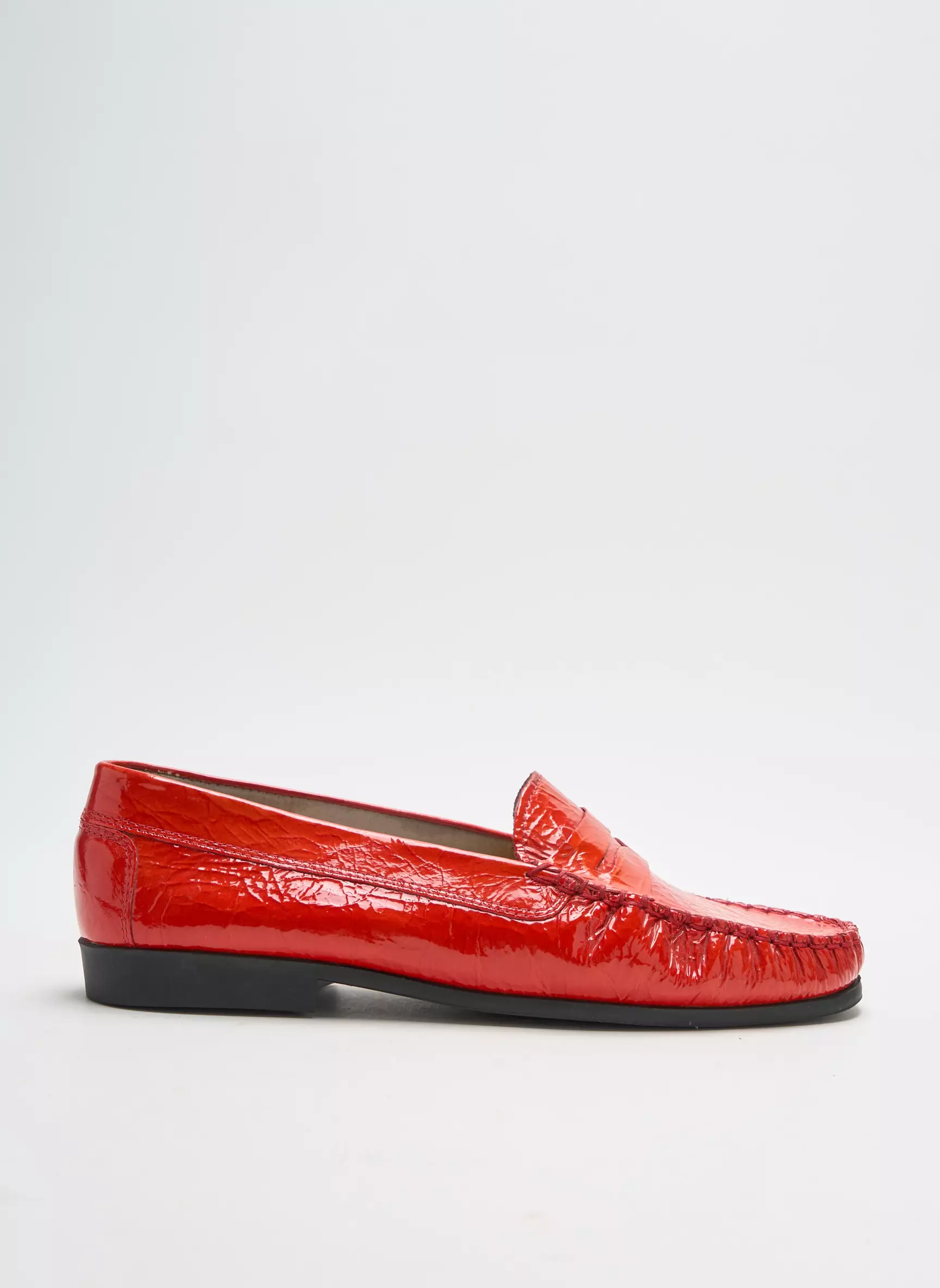 Geo Reino Mocassins Femme couleur rouge