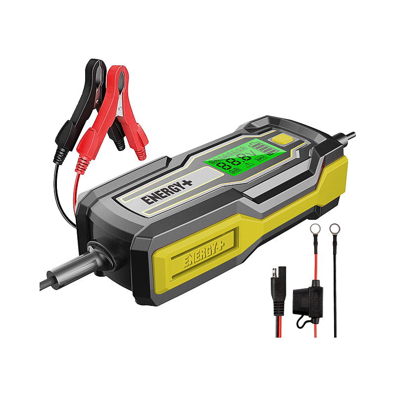 Energy Smartlader bil/mc Bly og LiFePO4
