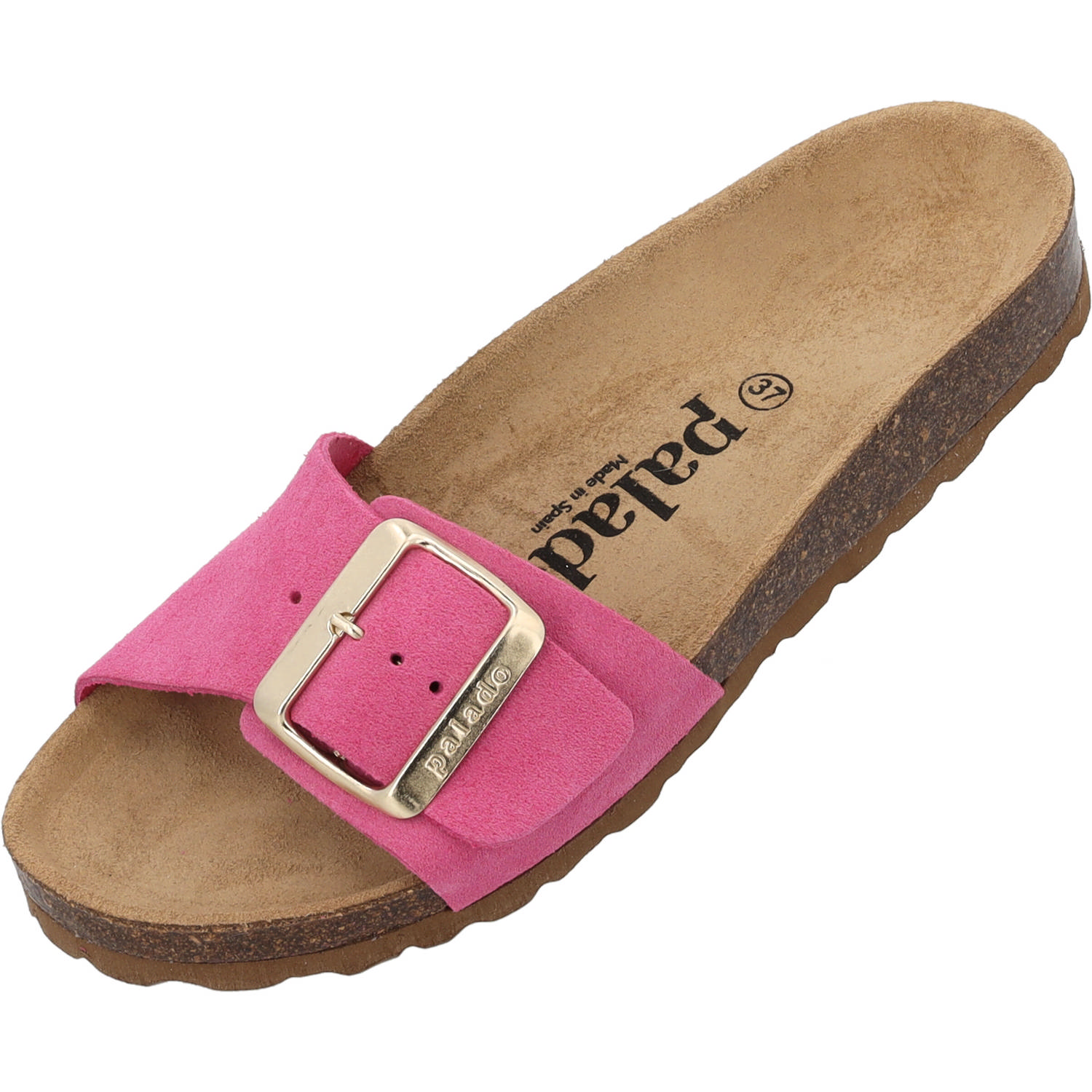 Palado Malta EGS Suede Premium Leather, Pantoletten, Damen, Pink