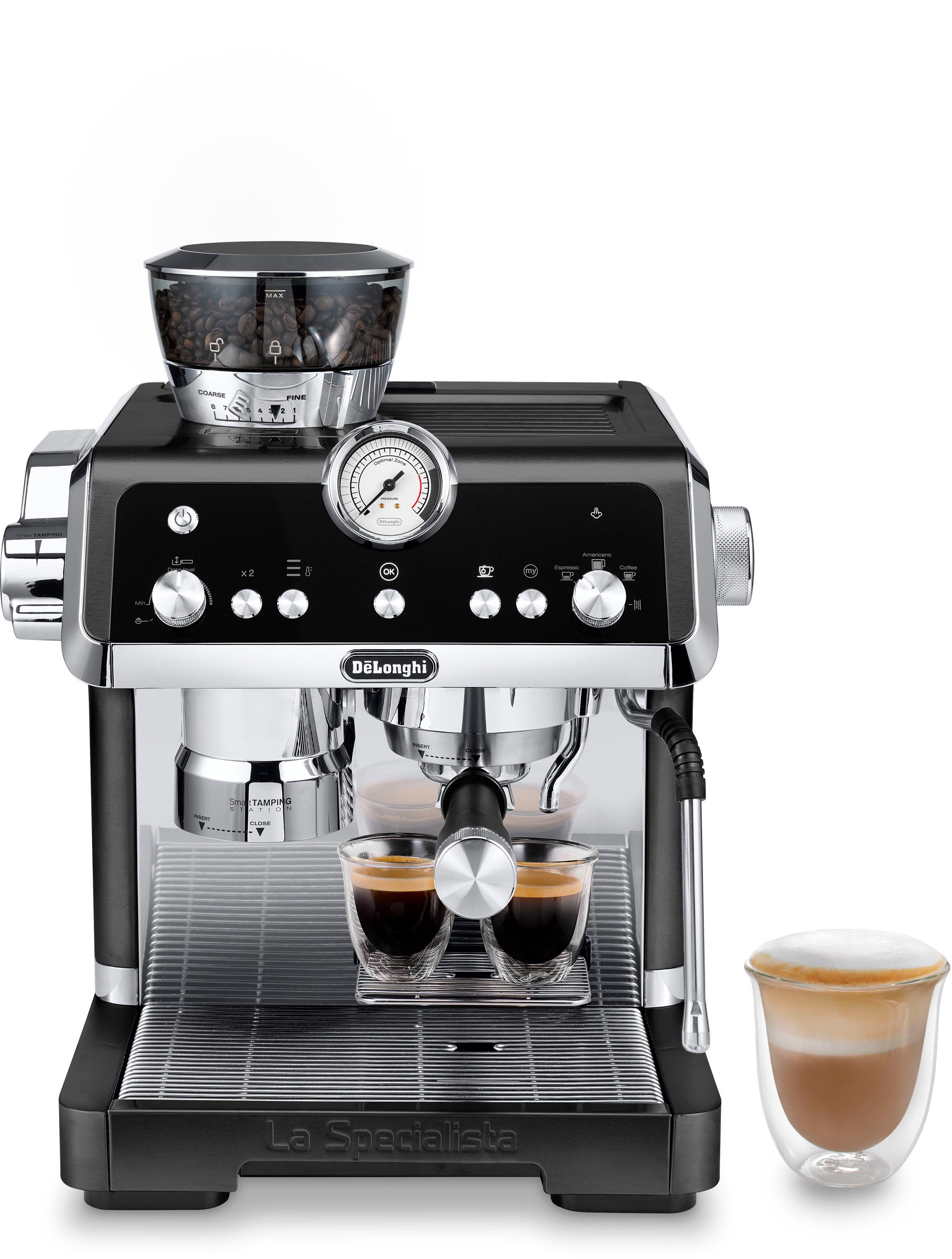 De'Longhi Siebträgermaschine La Specialista Prestigio EC9355.BM, inkl. 250g Kimbo Classic im Wert von UVP € 6,49