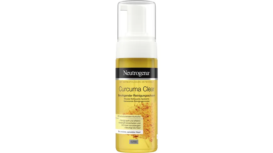 Neutrogena Curcuma Beruhigender Reinigungsschaum 150 ml