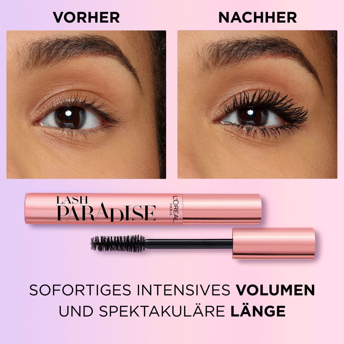 Mascara Lash Paradise Black, 6,4 ml