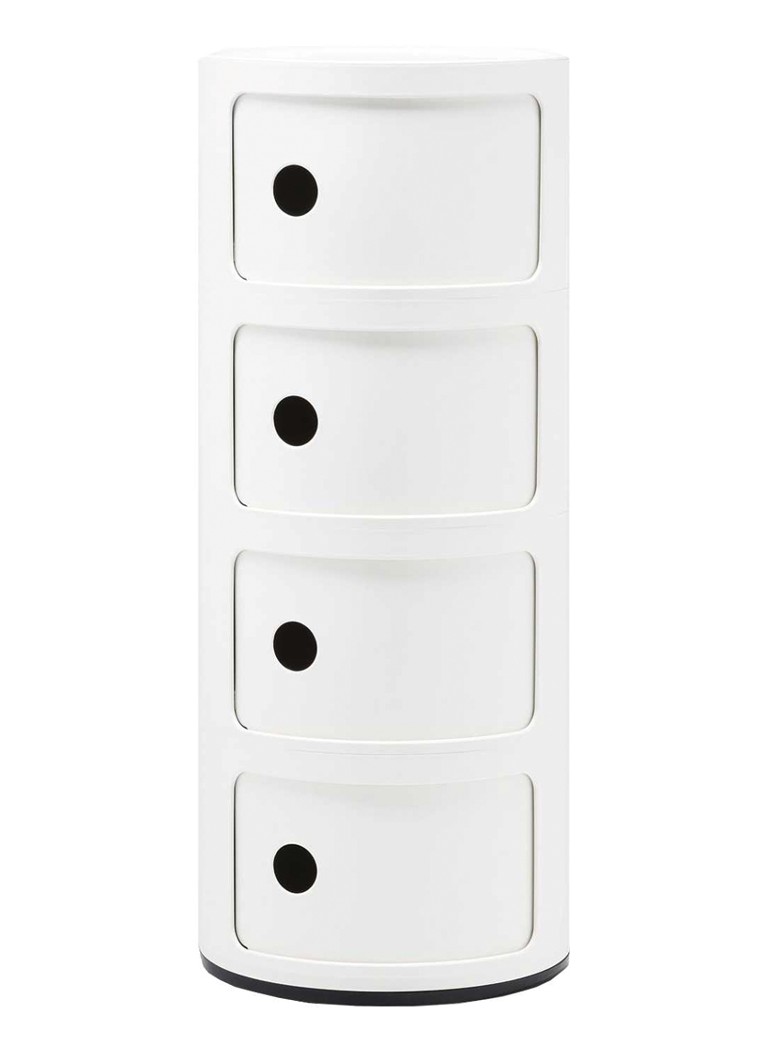 Kartell Componibili Extra Large Round Wardrobe (4 pieces)
