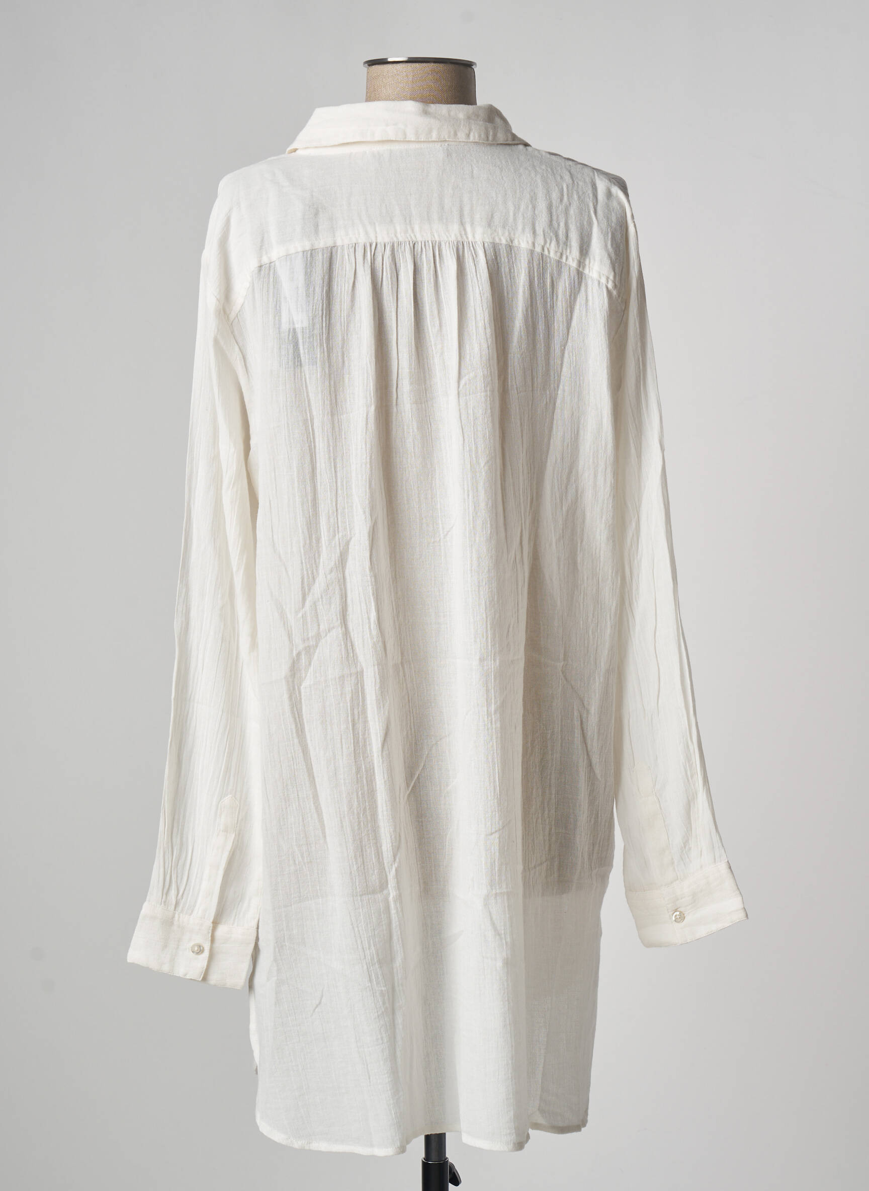School Rag Tuniquemanchelongue Femme couleur blanc