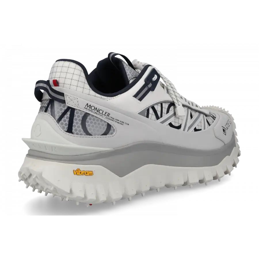 Moncler - Sneaker low TRAILGRIP GTX Kalbsleder - weiß