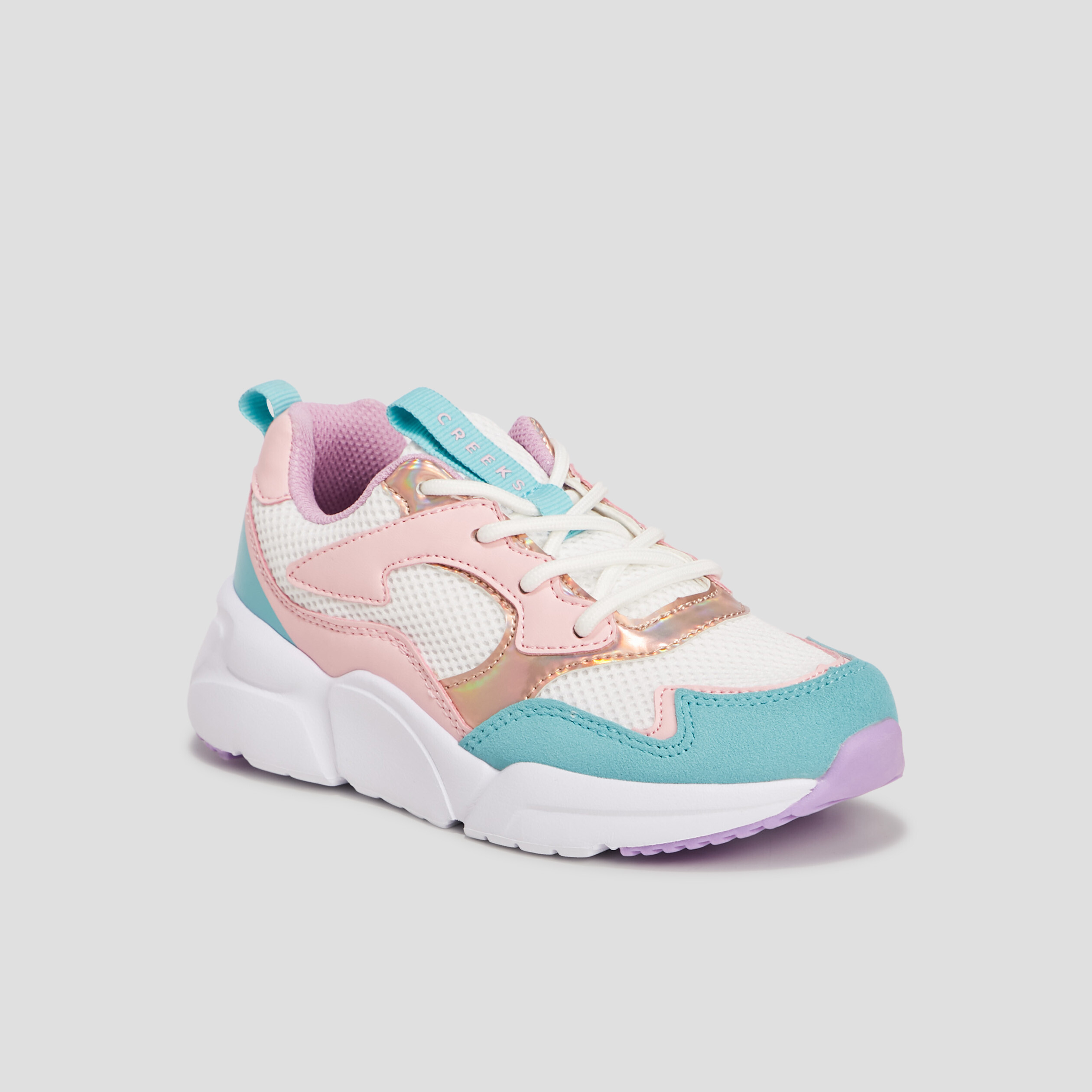 Baskets running Creeks multicolore fille | La Halle