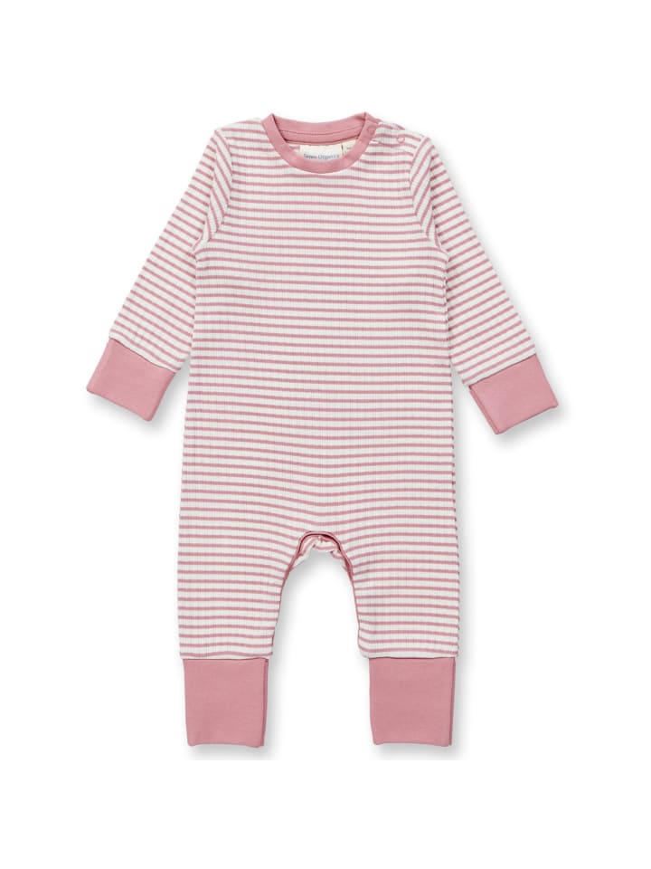Sense Organics Baby Rib Strampler Tona in Rosa günstig kaufen