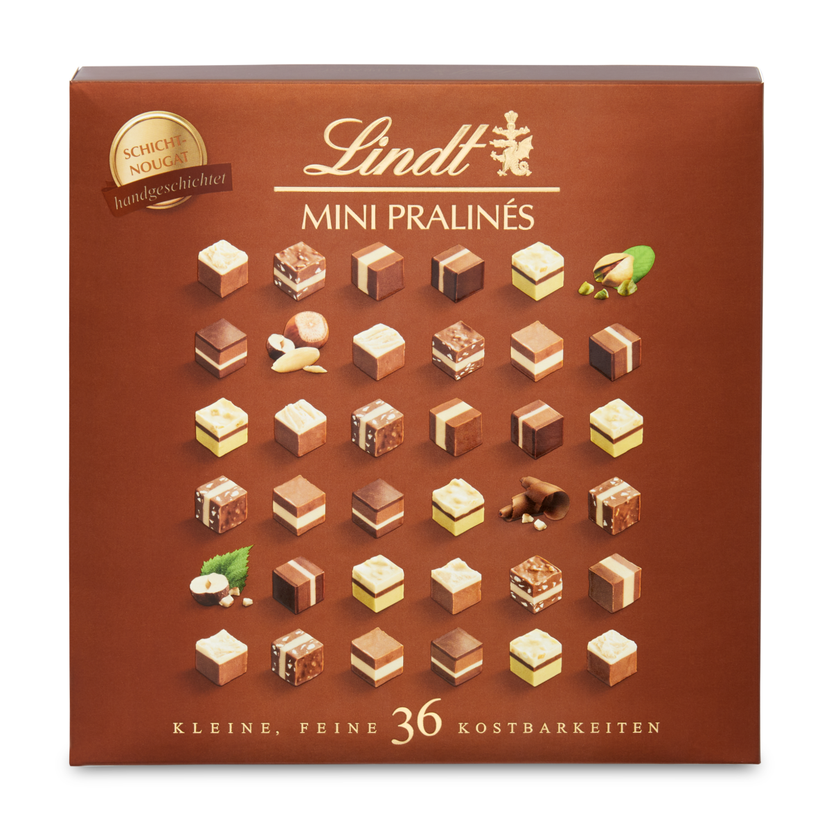 MINI PRALINÉS Schicht-Nougat, 165g