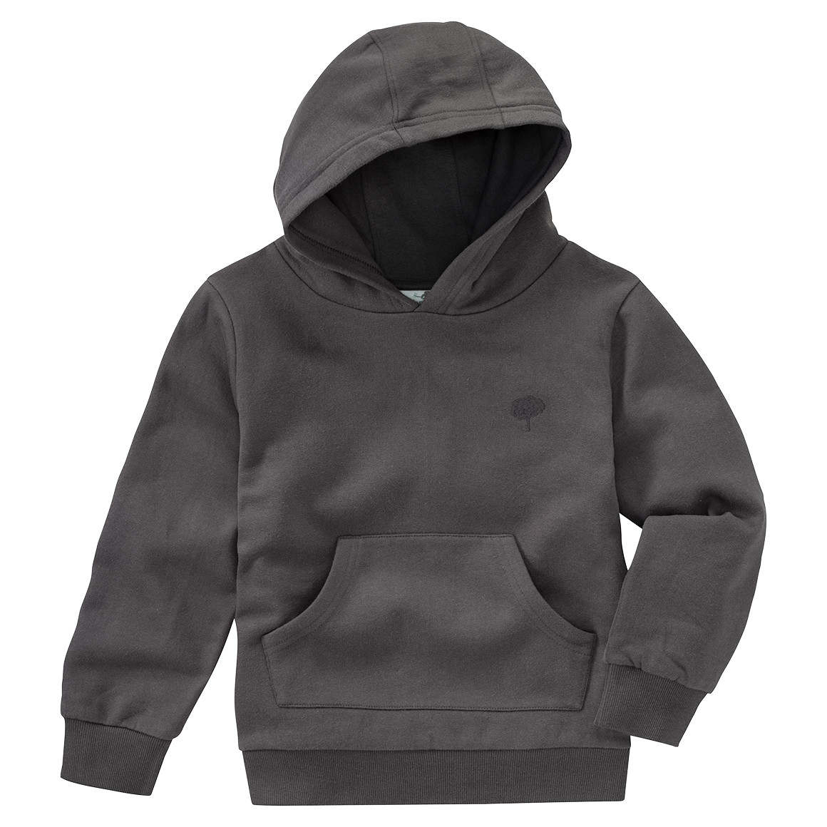 Kinder Hoodie mit kleiner Stickerei