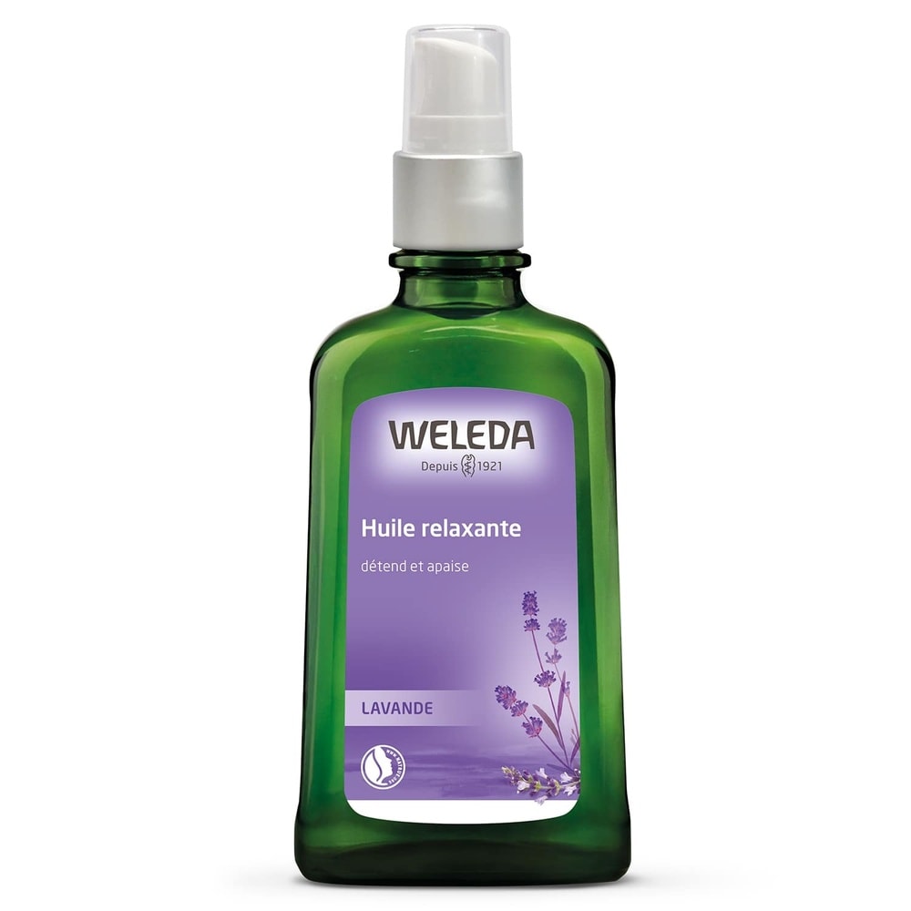 WELEDA Lavande Huile relaxante - 100 ml (flacon pompe) Huiles