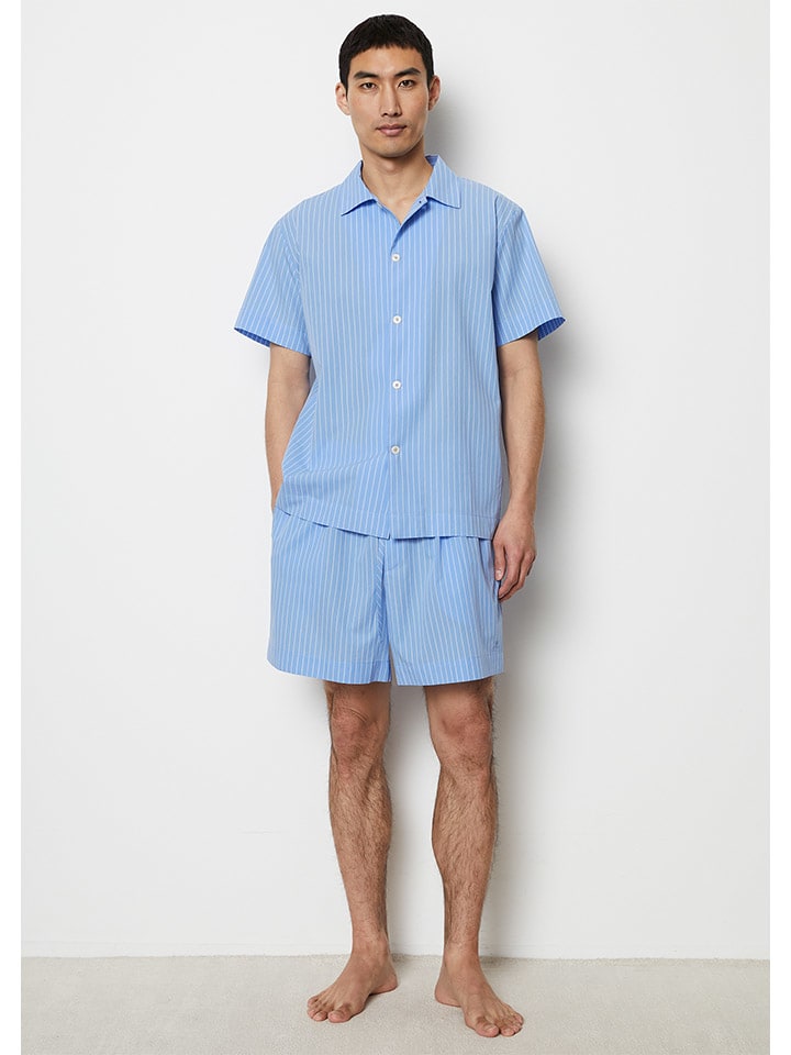 Marc O´Polo Shorts in Hellblau günstig kaufen