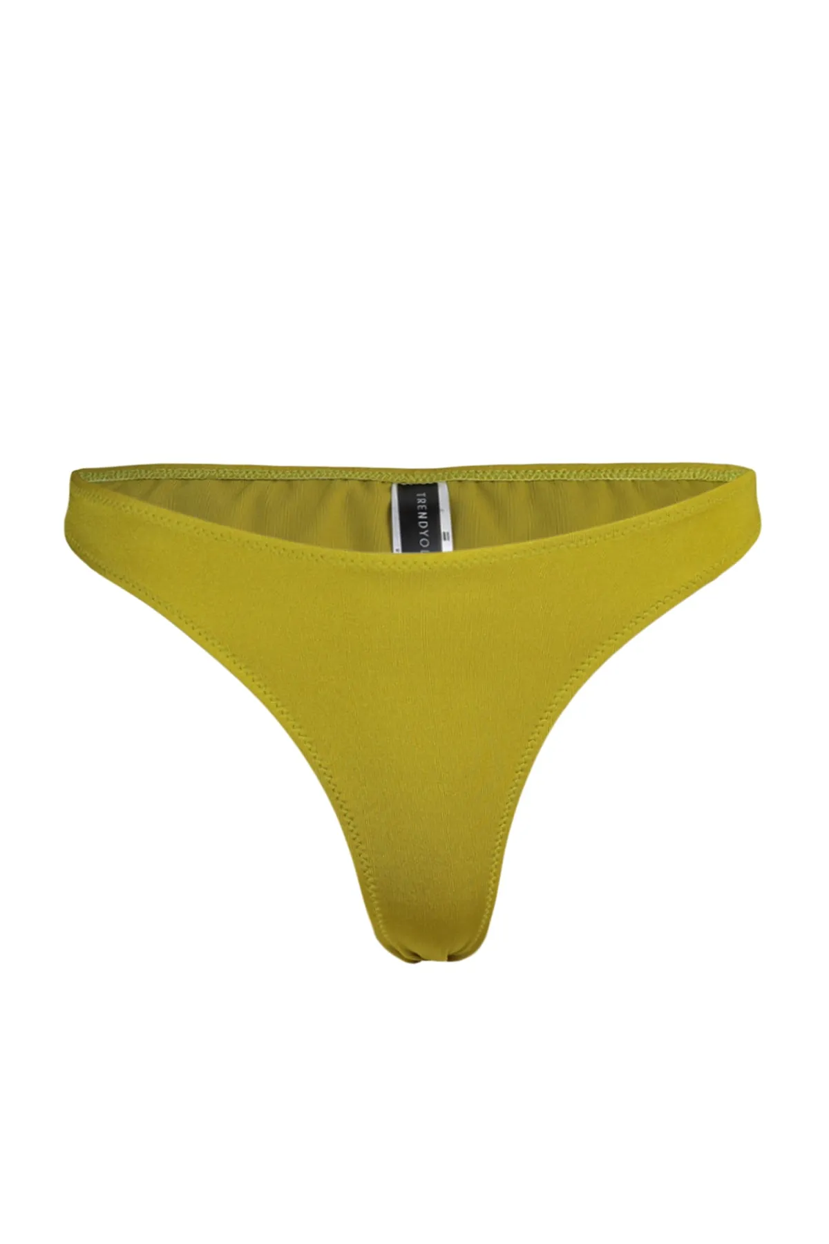 Trendyol Collection  Grüne Bikinihose mit normalem Beinausschnitt TBESS23BA00099