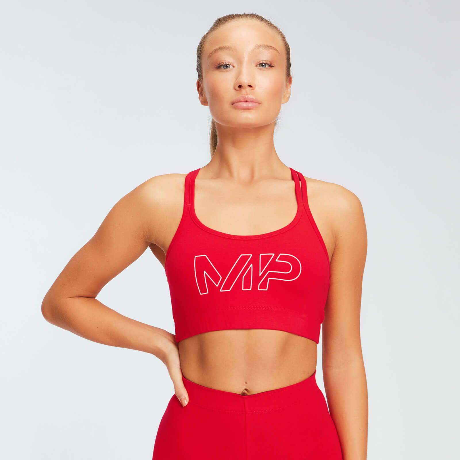 Brassière en jersey MP - Rouge