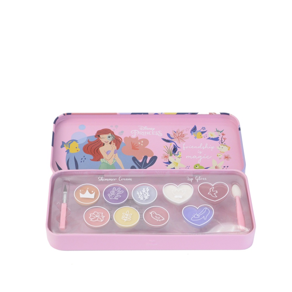 Disney Princess Lip & Face Tin Coffret de maquillage pour enfants