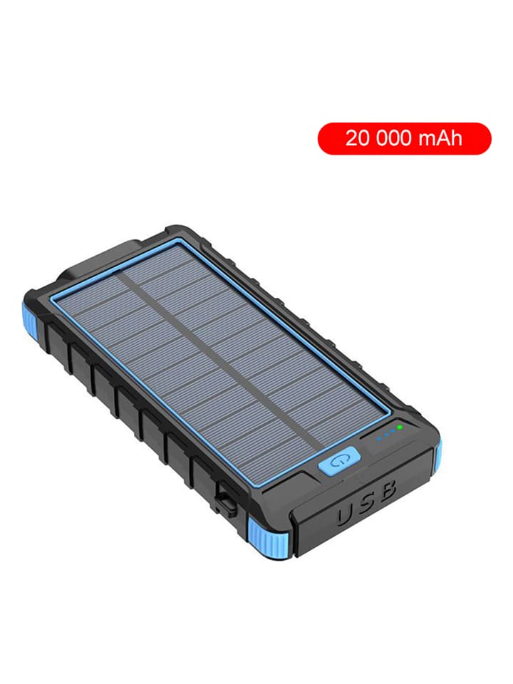 SWEET ACCESS Solar-Powerbank 20.000 mAh in Schwarz günstig kaufen onesize