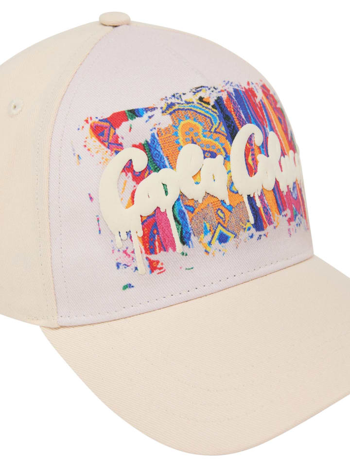Carlo Colucci Baseball Cap Dennert in Creme günstig kaufen onesize