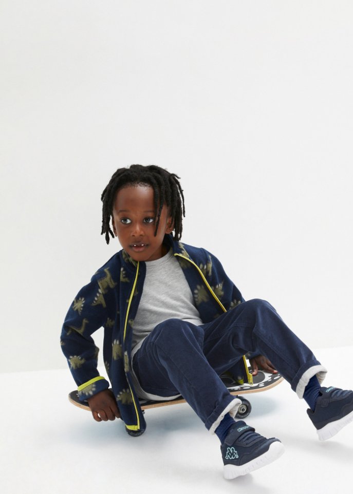 Jungen Fleecejacke mit Dinodruck