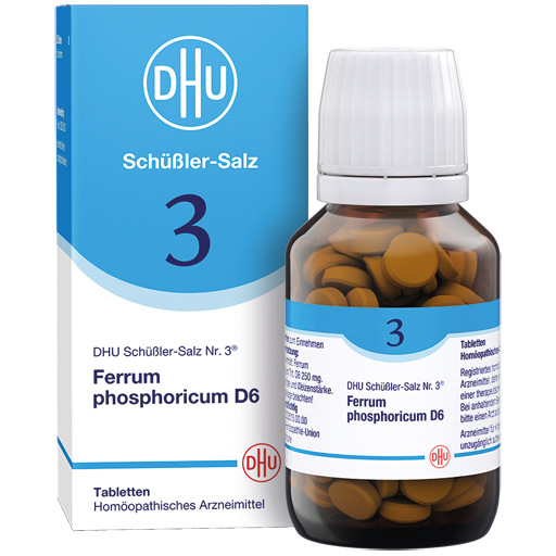 BIOCHEMIE DHU 3 Ferrum phosphoricum D 6 Tabletten  200 St  Tabletten