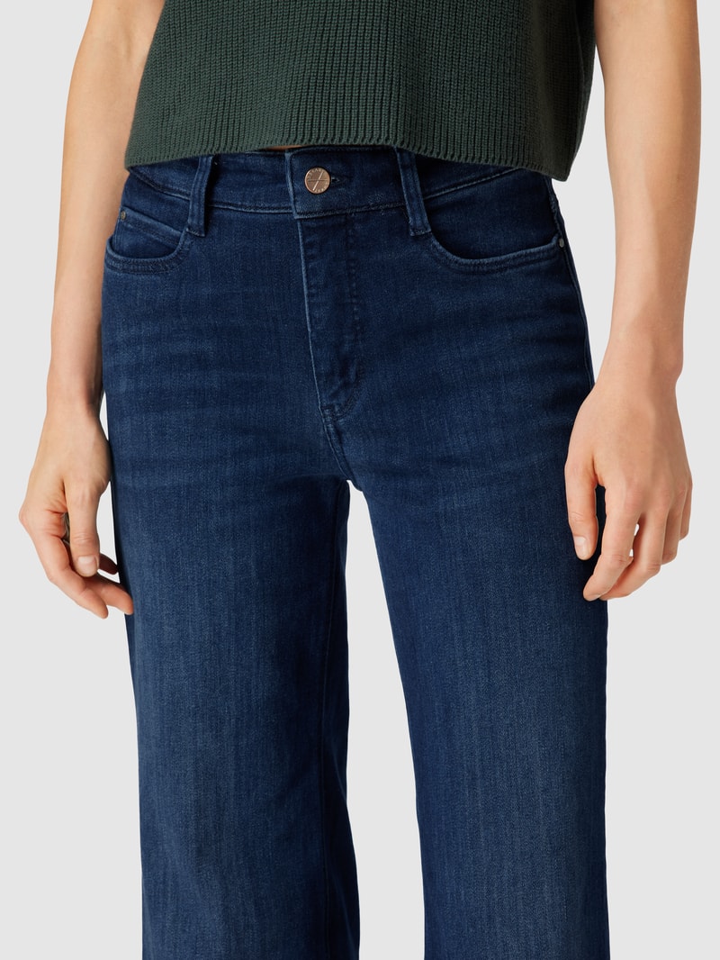 Jeans im 5-Pocket-Design Modell 'DREAM WIDE' in blau