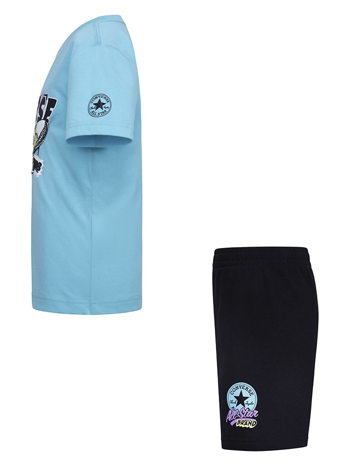 Converse 2tlg. Outfit in Hellblau/ Dunkelblau günstig kaufen