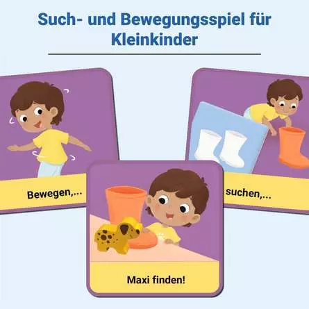 Finde Maxi! - Lernspiel ab 2.5 Jahren