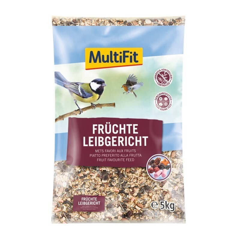 MultiFit Wildvogelfutter MultiFit Früchte-Leibgericht 5 kg