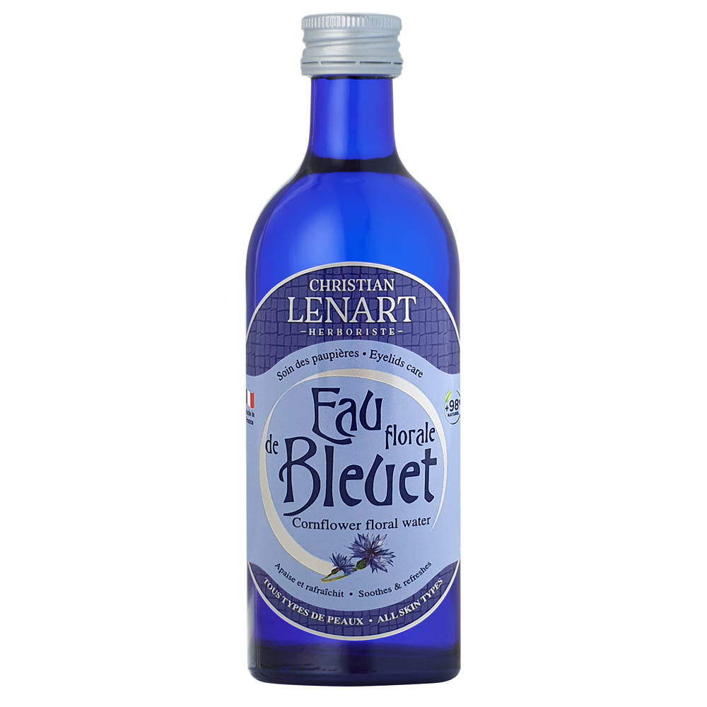 christian lénart Eau florale de Bleuet Eau florale
