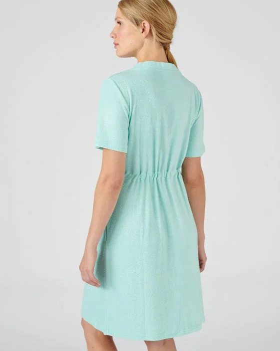 Robe de détente zippée en éponge