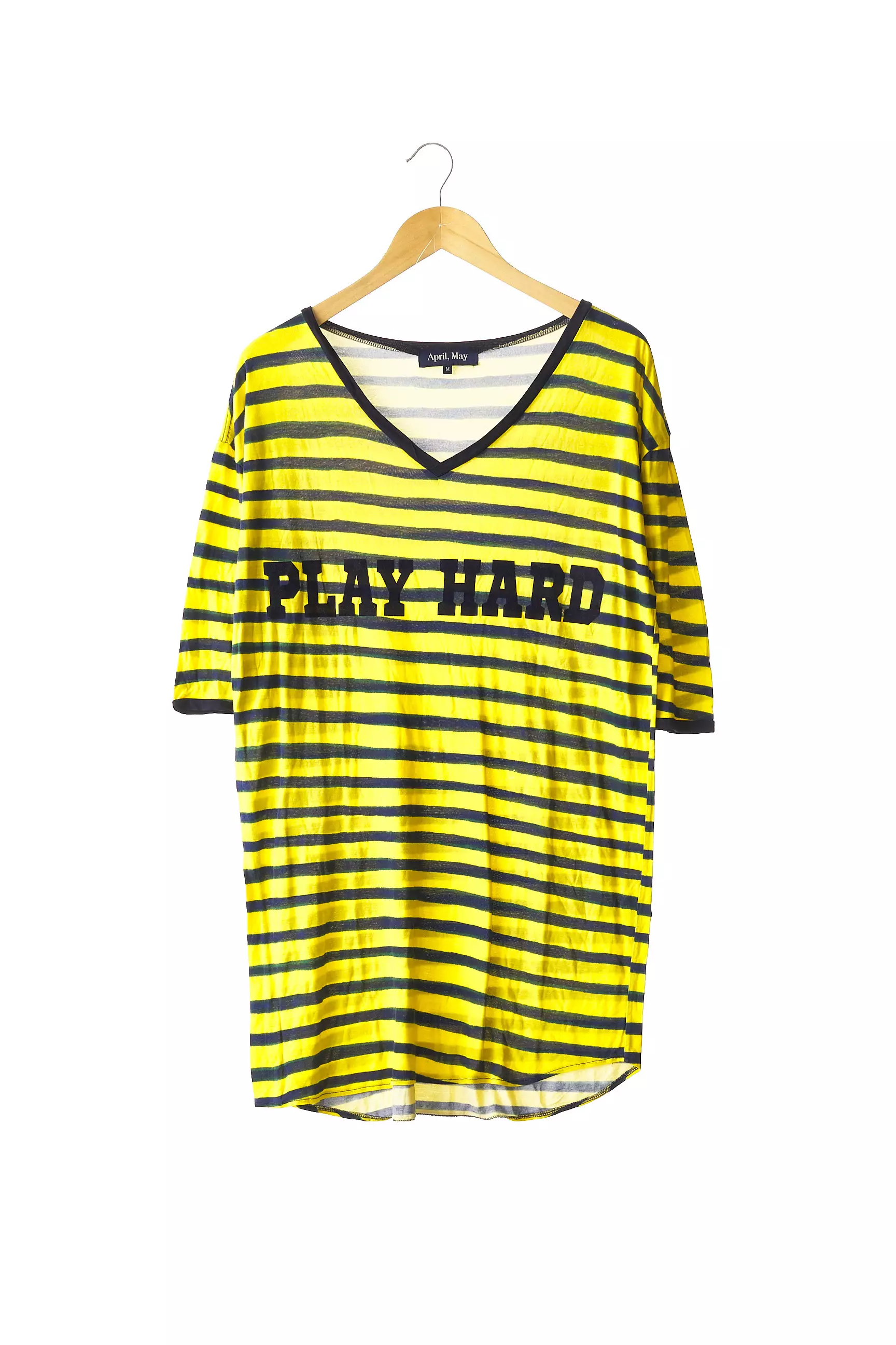 April May Tshirts Femme couleur jaune