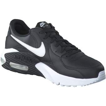 Nike Air Max Excee Leather Sneaker in schwarz