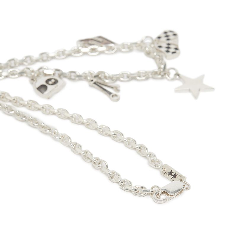 TwoJeys Fast Lap Necklace Silver silber