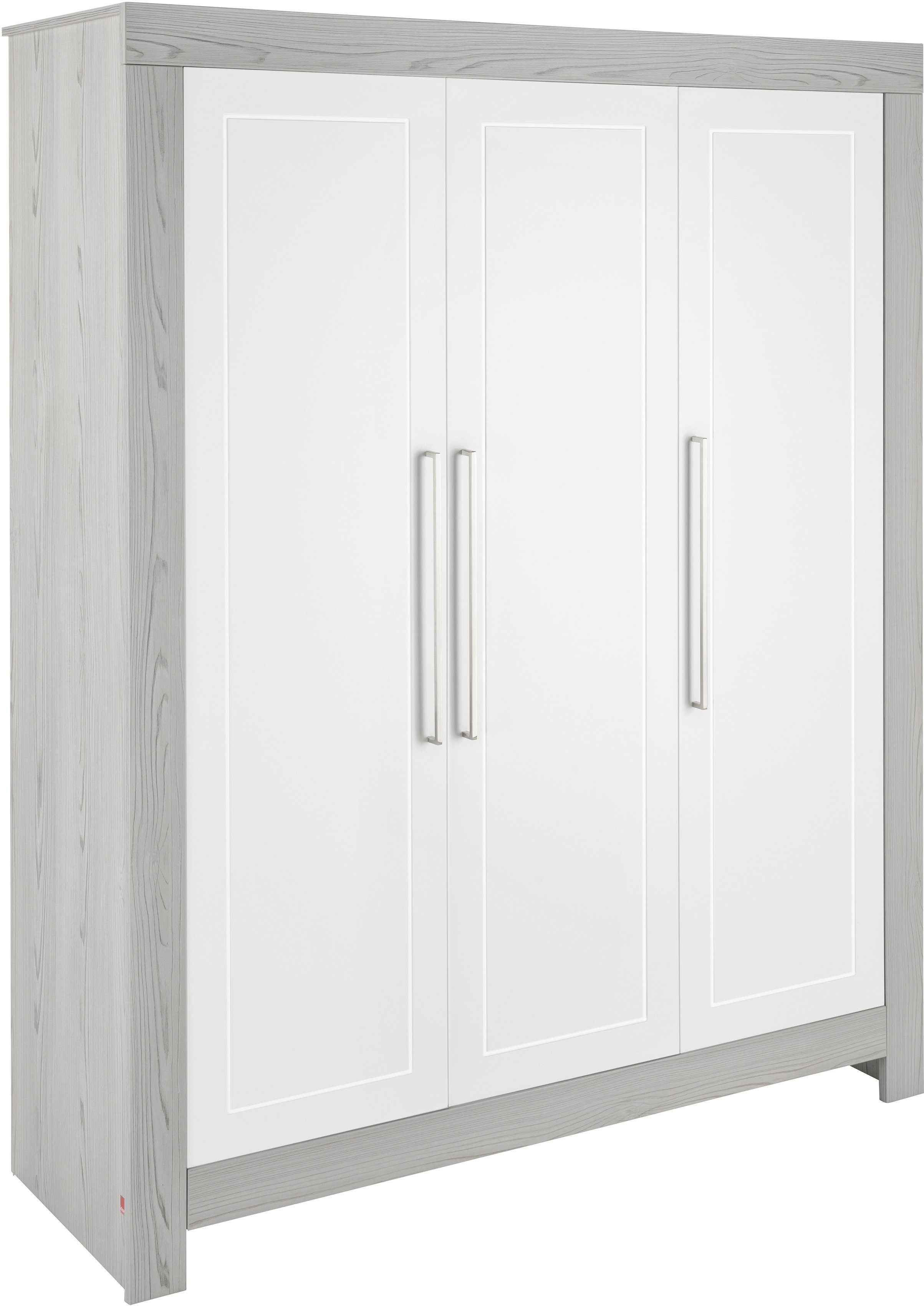 Schardt Babyzimmer-Komplettset Scandic, (Set, 3-St., Kinderbett, Kleiderschrank, Wickelkommode), Made in Germany; mit Kinderbett, Kleiderschrank und Wickelkommode
