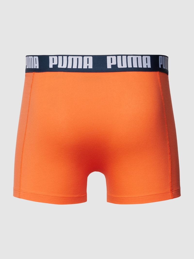 Boxershorts mit elastischem Logo-Bund im 2er-Pack in koralle