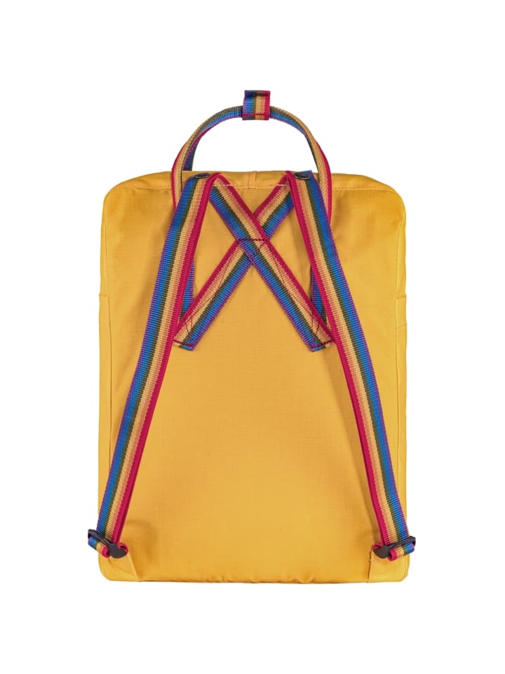 FJÄLLRÄVEN Rucksack Kanken Rainbow in gelb günstig kaufen onesize