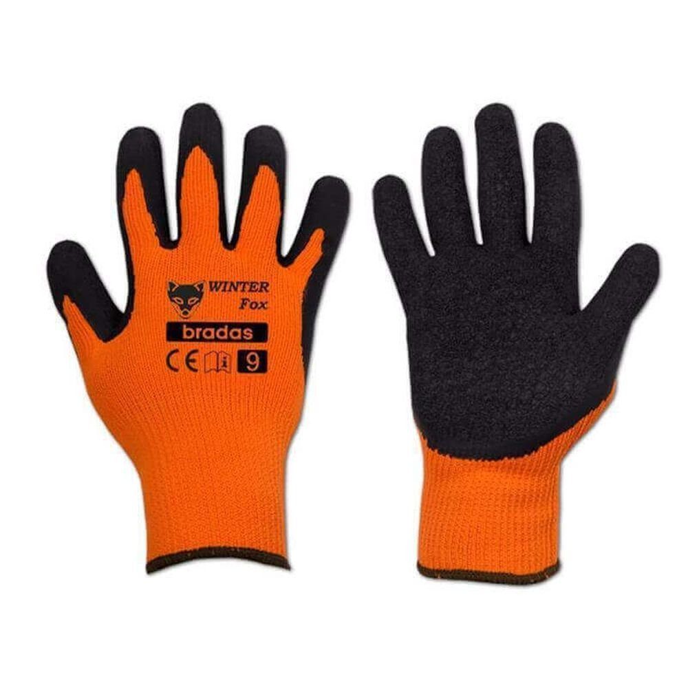 Bradas Arbeitshandschuh-Set Winter Arbeitshandschuhe Handschuhe Gr. 9 10 11 Wasserdicht Thermo