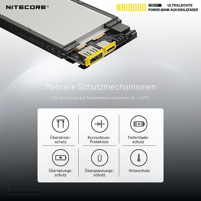 Powerbank NB10000 - 10000mAh