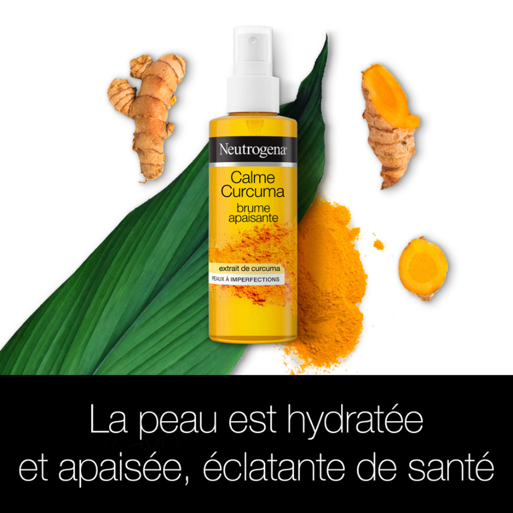 neutrogena Neutrogena Calme Curcuma, Brume Apaisante, Peaux à Imperfections, 125ml Soin visage
