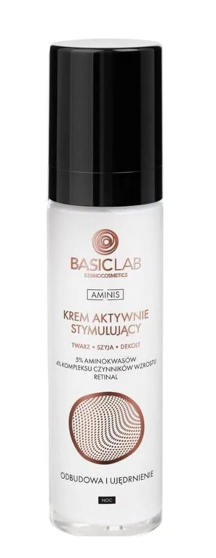 BasicLab Aminis Stimulerende Nat Ansigtscreme