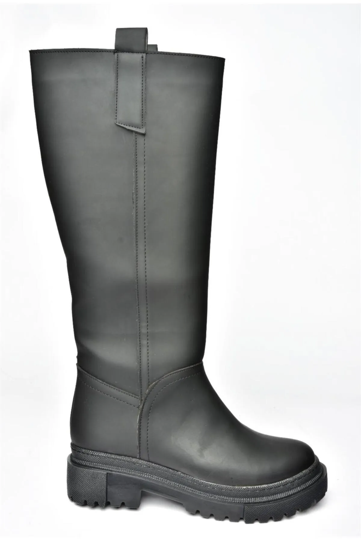 Fox Shoes  R973201109 Schwarze Damenstiefel mit dicken Sohlen