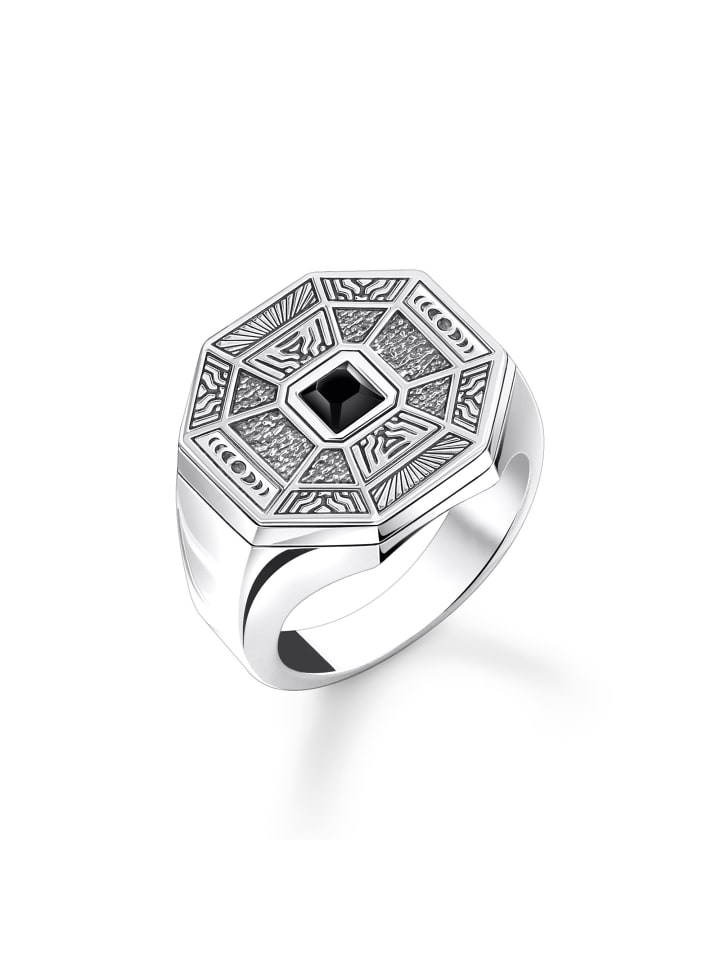 Thomas Sabo Ring in silber, schwarz günstig kaufen