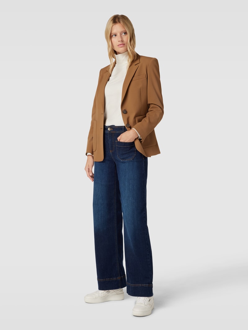 Jeans mit Eingrifftaschen Modell 'Kimberly' in jeans