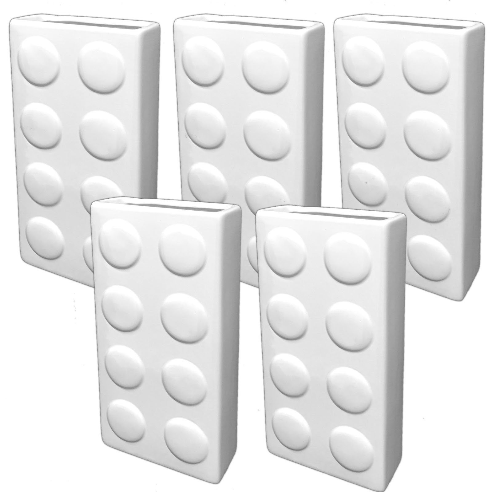 HAC24 Luftbefeuchter 5er Set Keramik Wasserverdunster für Heizköper, mit Haken, 400 ml
