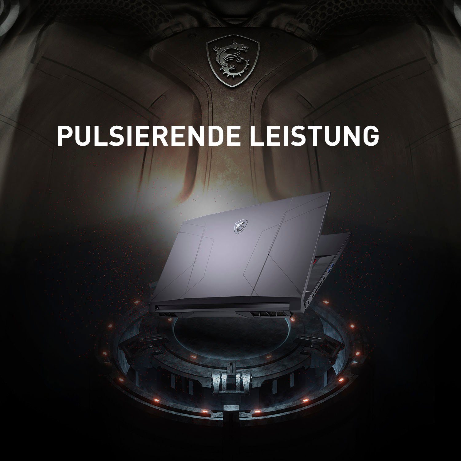 MSI Pulse GL76 12UCK-427 Gaming-Notebook (43,9 cm/17,3 Zoll, Intel Core i5 12500H, GeForce RTX 3050, 512 GB SSD)