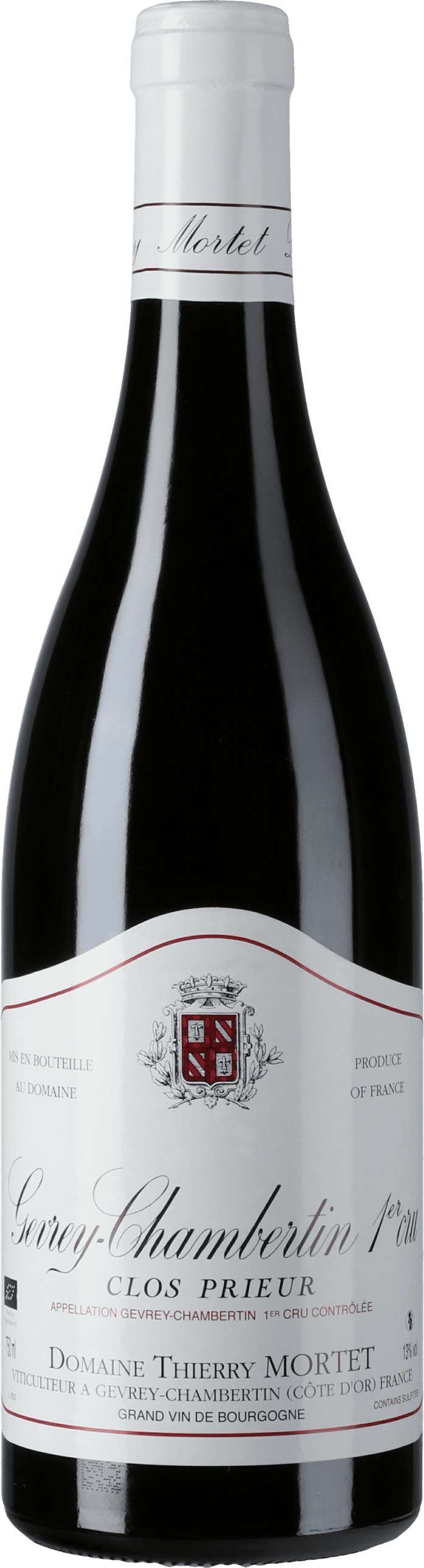 Domaine Thierry Mortet: Gevrey-Chambertin Premier Cru Clos Prieur 2020